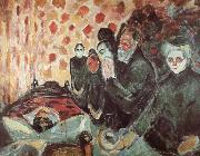 Edvard Munch Fever oil painting